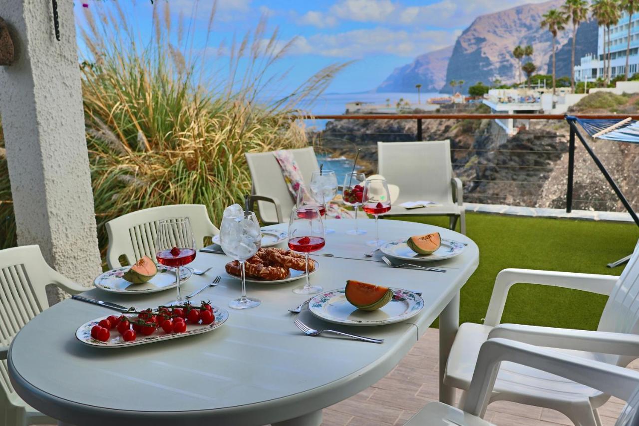 Вилла Panoramic Seaview Escape Пуэрто-де-Сантьяго Экстерьер фото