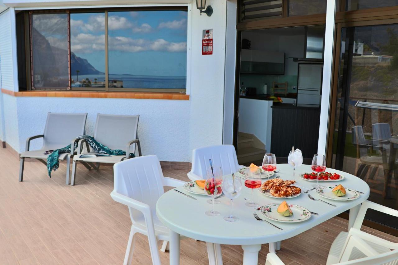Вилла Panoramic Seaview Escape Пуэрто-де-Сантьяго Экстерьер фото