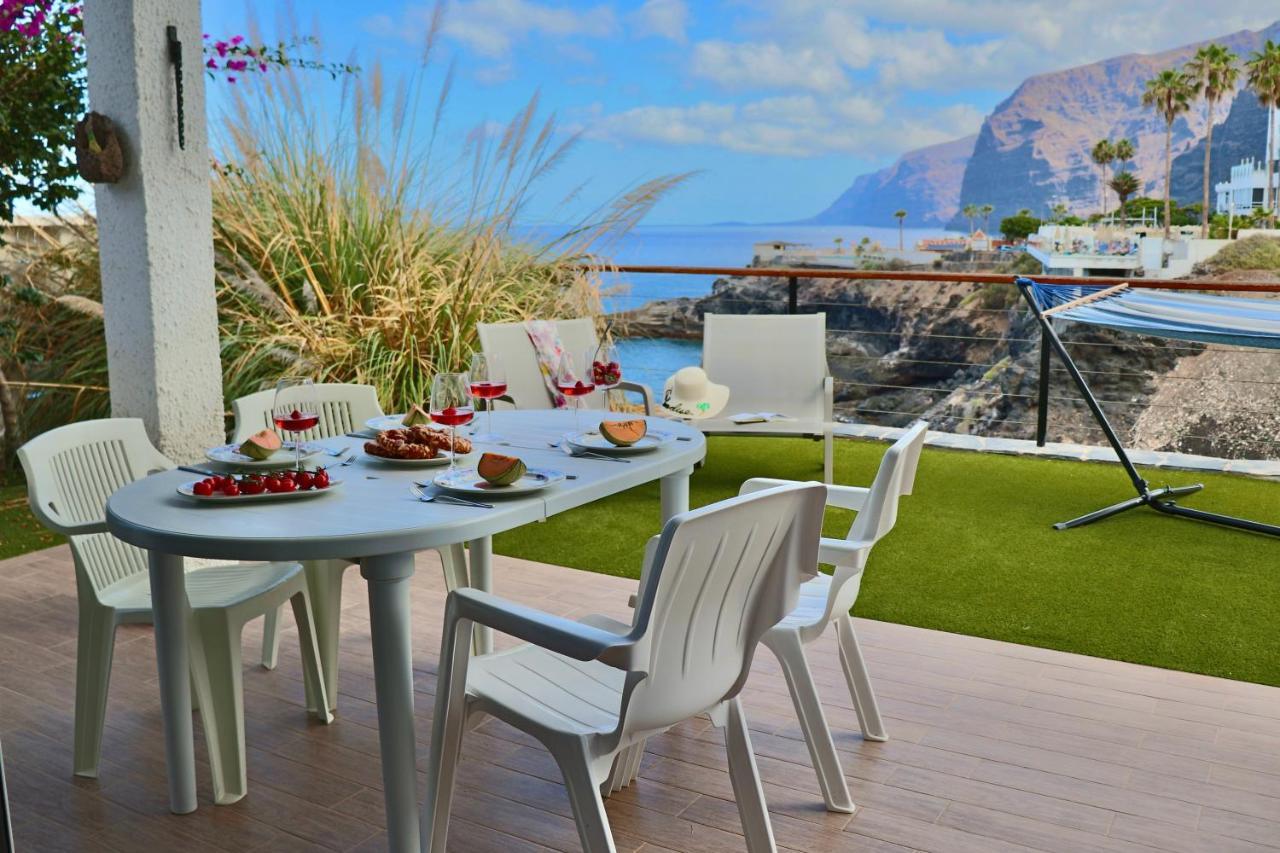 Вилла Panoramic Seaview Escape Пуэрто-де-Сантьяго Экстерьер фото