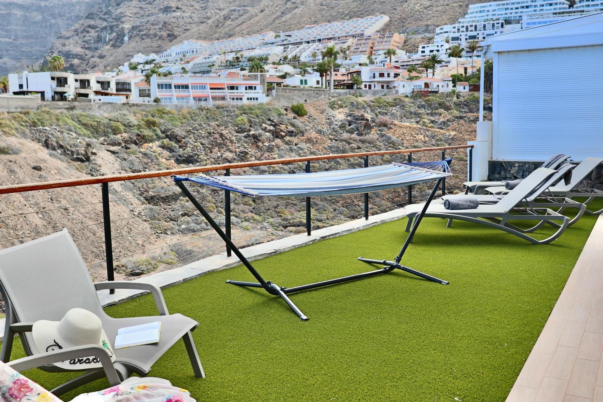 Вилла Panoramic Seaview Escape Пуэрто-де-Сантьяго Экстерьер фото